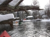 AuSable River\'s North Branch in Winter