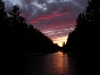 North Branch of the AuSable River at Sunset