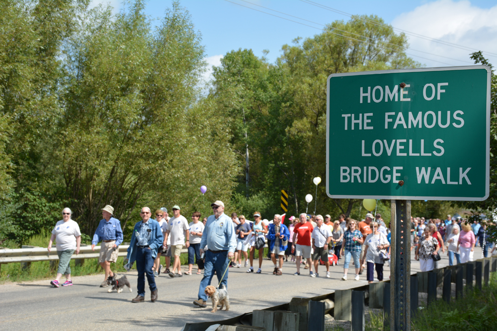 The 25th Annual Lovells Bridge Walk Broke Records