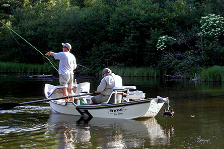 Fishing on the North Branch - July